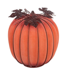Plow &amp; Hearth Home Accents | Indoor Living Lighted Glass Pumpkins, Set Of 2