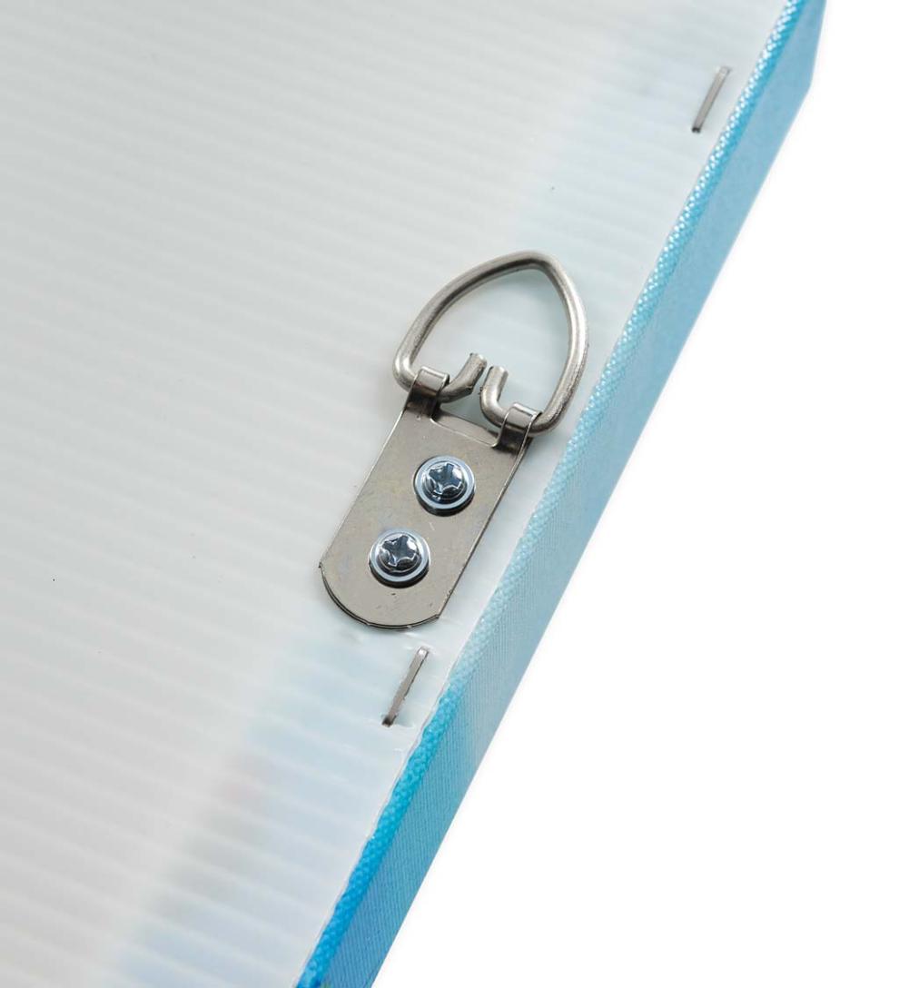 Plow &amp; Hearth Home Accents | Indoor Living Lighted Poppies Outdoor Safe Canvas Wall Art With Timer