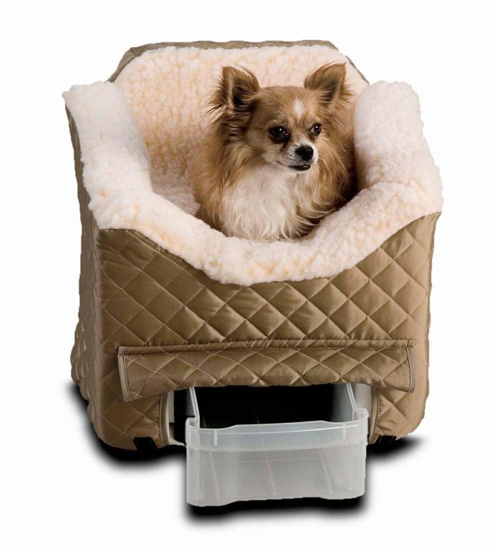 Plow &amp; Hearth Home Accents | Indoor Living Lookout Pet Ii Car Seat, Small - Charcoal