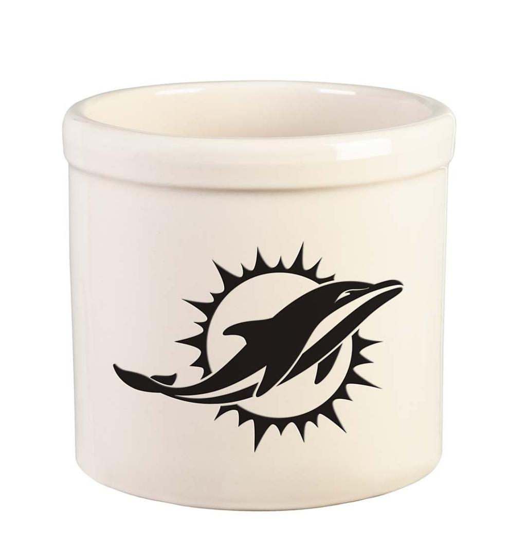 Plow &amp; Hearth Home Accents | Indoor Living Nfl Team Logo Stoneware Crock - Arizona Cardinals