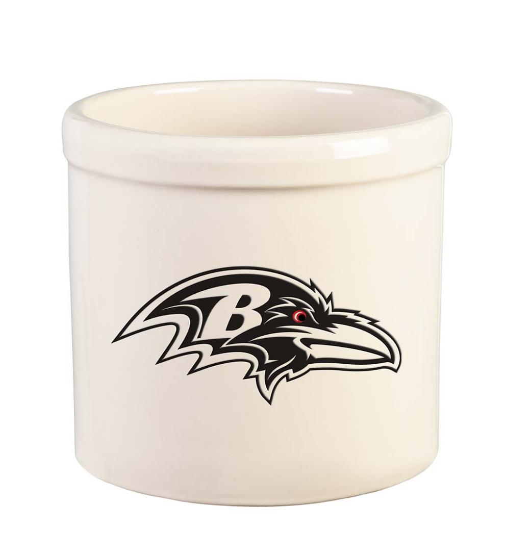 Plow &amp; Hearth Home Accents | Indoor Living Nfl Team Logo Stoneware Crock - Arizona Cardinals