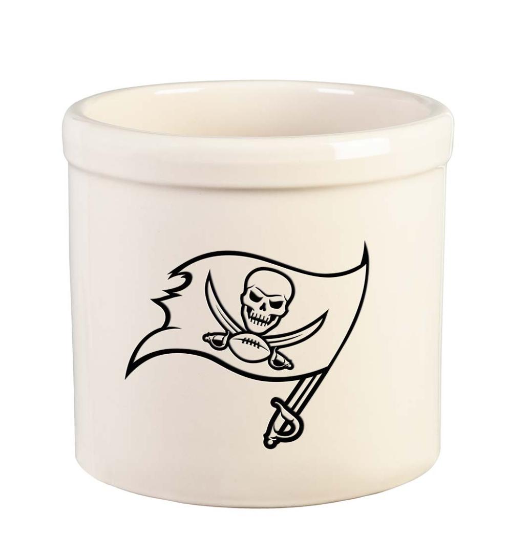 Plow &amp; Hearth Home Accents | Indoor Living Nfl Team Logo Stoneware Crock - Arizona Cardinals