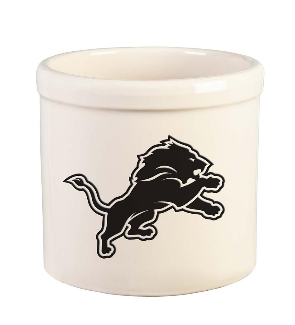 Plow &amp; Hearth Home Accents | Indoor Living Nfl Team Logo Stoneware Crock - Arizona Cardinals