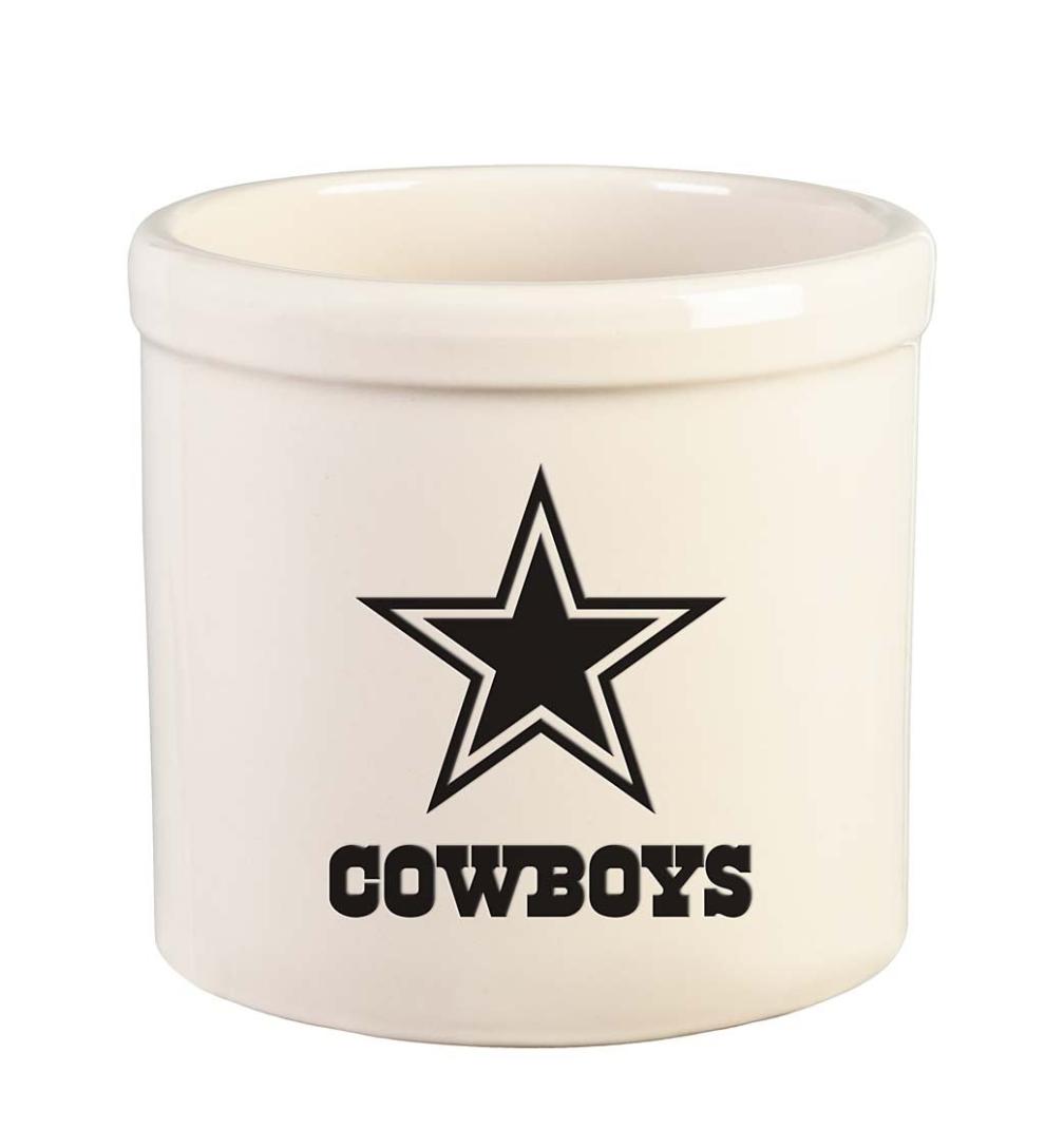 Plow &amp; Hearth Home Accents | Indoor Living Nfl Team Logo Stoneware Crock - Arizona Cardinals