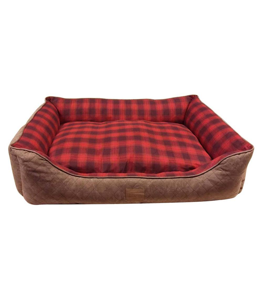 Plow &amp; Hearth Home Accents | Indoor Living Pendleton Kuddler Pet Bed In Ombre Plaid