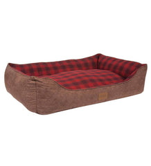 Plow &amp; Hearth Home Accents | Indoor Living Pendleton Kuddler Pet Bed In Ombre Plaid