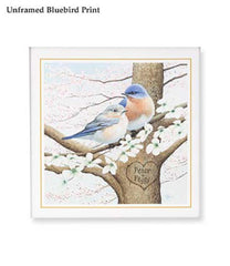 Plow &amp; Hearth Home Accents | Indoor Living Personalized Framed Bluebird Print