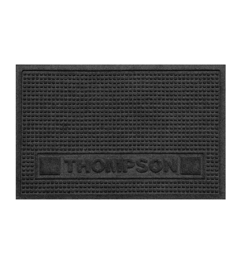 Plow &amp; Hearth Home Accents | Indoor Living Personalized Waterhog Squares Pet Doormat