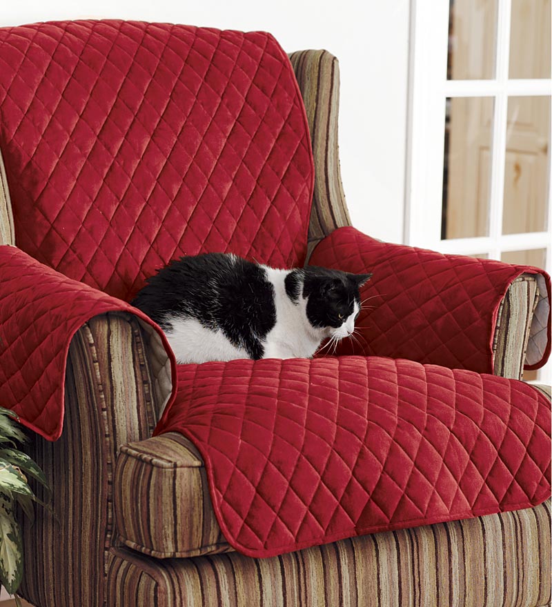 Plow &amp; Hearth Home Accents | Indoor Living Polyester Pet Furniture Protective Covers