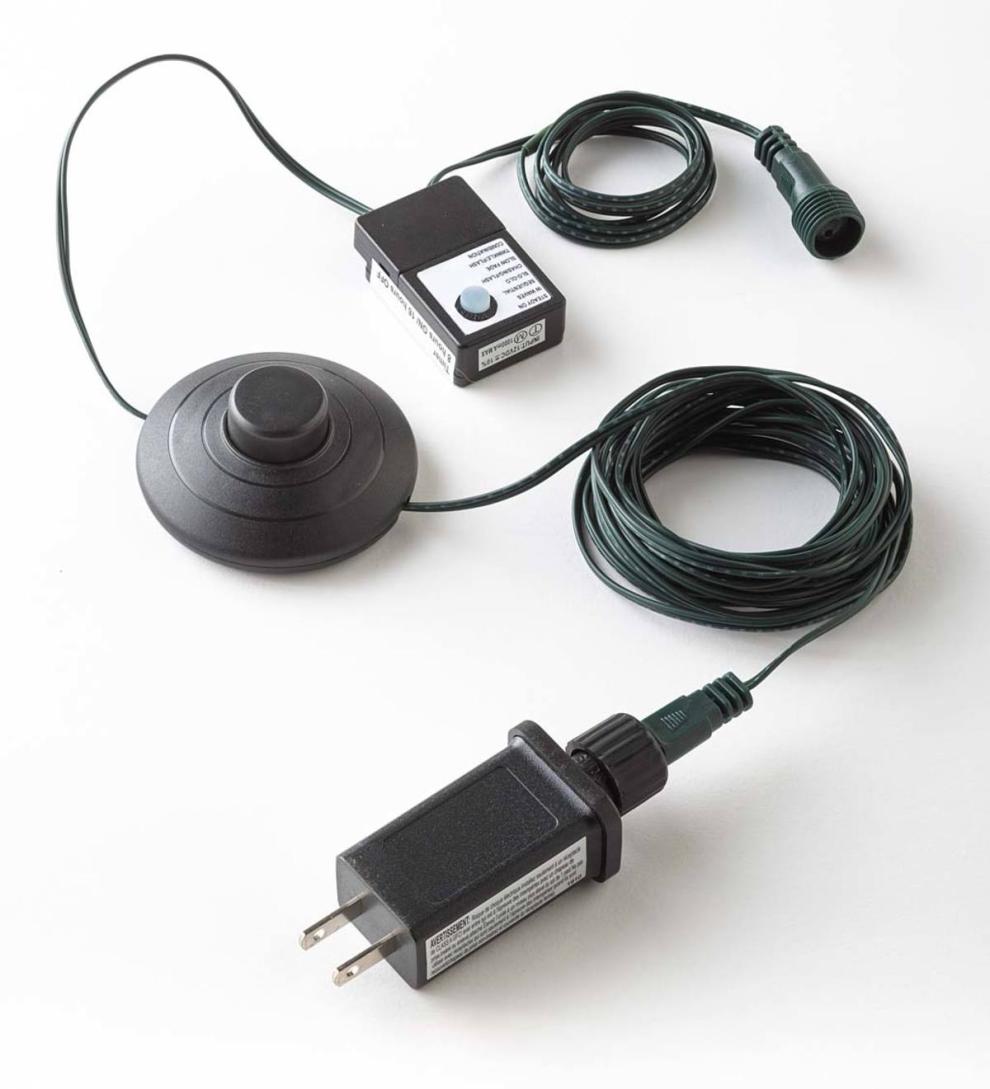 Plow &amp; Hearth Home Accents | Indoor Living Pre-Lit Arlberg Fir Christmas Tree With Eight Light Functions