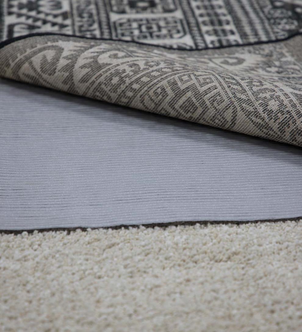 Plow &amp; Hearth Home Accents | Indoor Living Recycled Synthetic Fiber All-Surface Pet-Proof Rug Pad