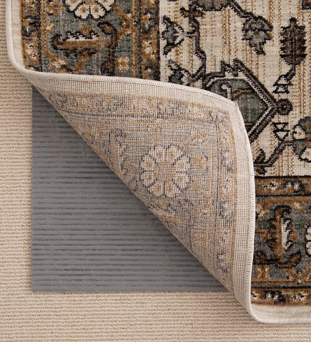 Plow &amp; Hearth Home Accents | Indoor Living Recycled Synthetic Fiber All-Surface Pet-Proof Rug Pad