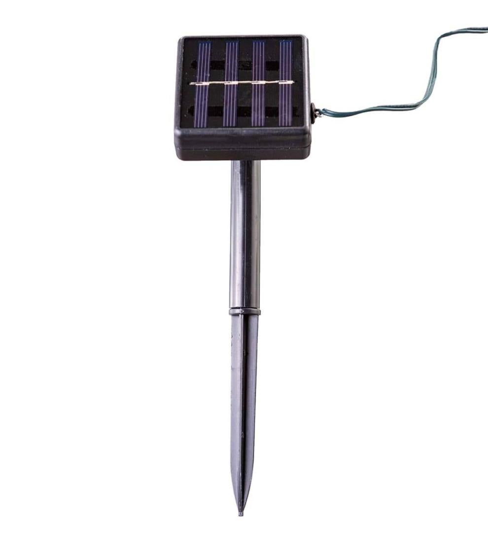 Plow &amp; Hearth Home Accents | Indoor Living Solar Star-Shaped String Lights