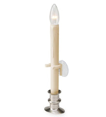 Plow &amp; Hearth Home Accents | Indoor Living Suction Cup Window Candle Set With Timer And Remote