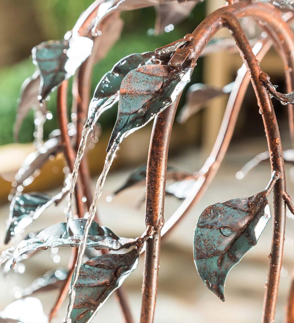 Plow &amp; Hearth Home Accents | Indoor Living Tree Of Life Indoor/Outdoor Electric Fountain