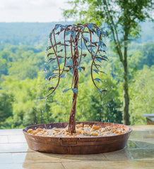 Plow &amp; Hearth Home Accents | Indoor Living Tree Of Life Indoor/Outdoor Electric Fountain