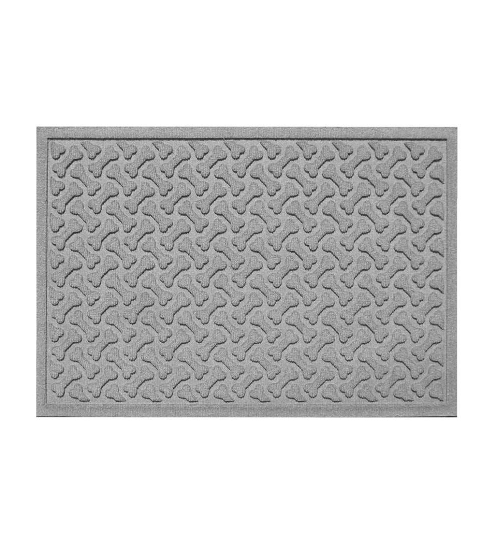 Plow &amp; Hearth Home Accents | Indoor Living Waterhog Dog Bones Doormat