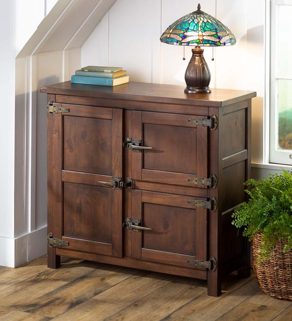 Plow &amp; Hearth Home Office | Indoor Living Allendale Dragonfly Tiffany Stained Glass Table Lamp