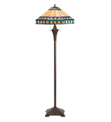 Plow &amp; Hearth Home Office | Indoor Living Camden Tiffany Floor Lamp