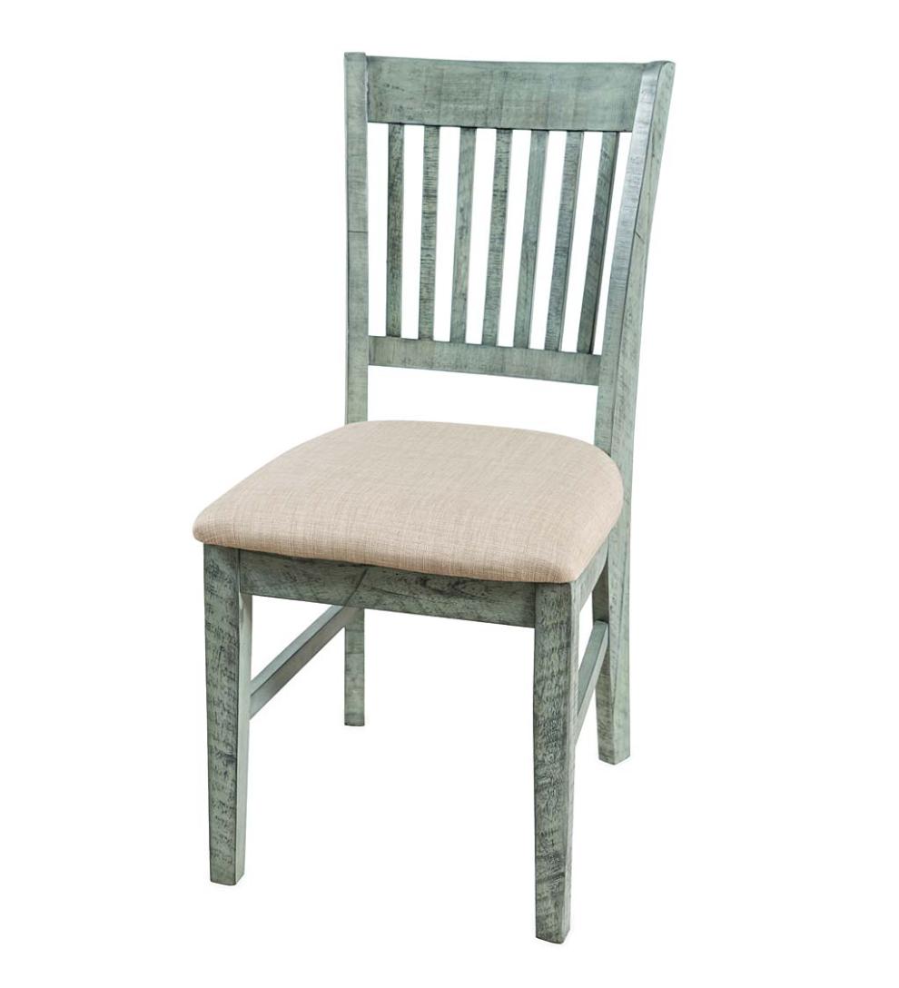 Plow &amp; Hearth Home Office | Indoor Living Chelsea Power Station Desk And Slat Back Chair