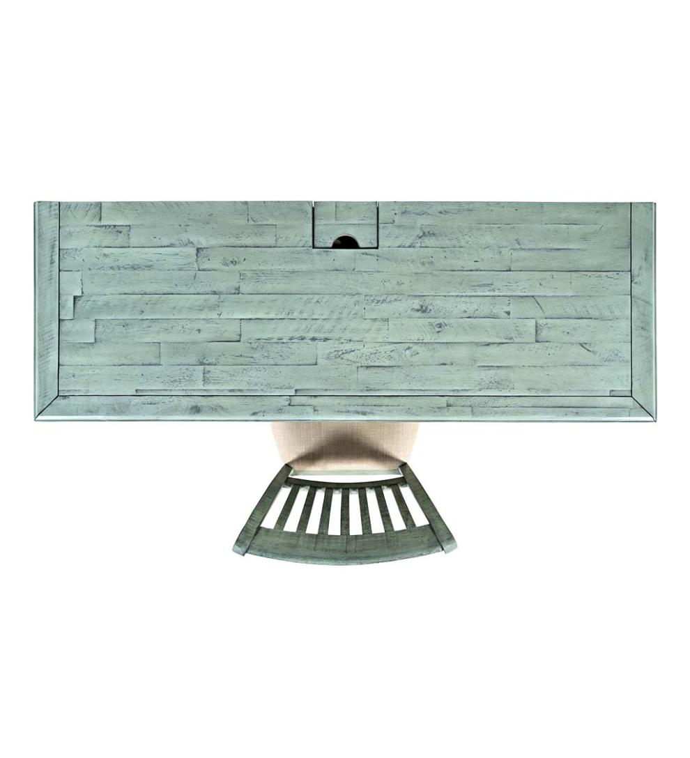 Plow &amp; Hearth Home Office | Indoor Living Chelsea Power Station Desk And Slat Back Chair