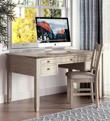 Plow &amp; Hearth Home Office | Indoor Living Chelsea Power Station Desk And Slat Back Chair