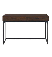 Plow &amp; Hearth Home Office | Indoor Living Harrison 2-Drawer Desk - Elm