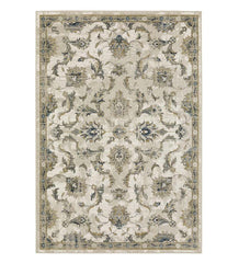 Plow &amp; Hearth Home Office | Indoor Living Heartland Border Polypropylene Rug