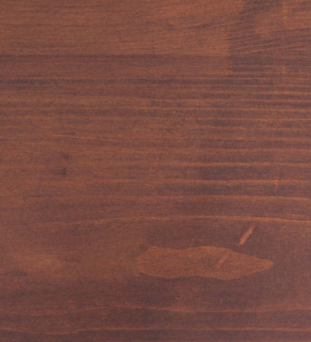 Plow &amp; Hearth Home Office | Indoor Living Portland Ice Box Wood Storage Side Table With Replica Hardware - Walnut