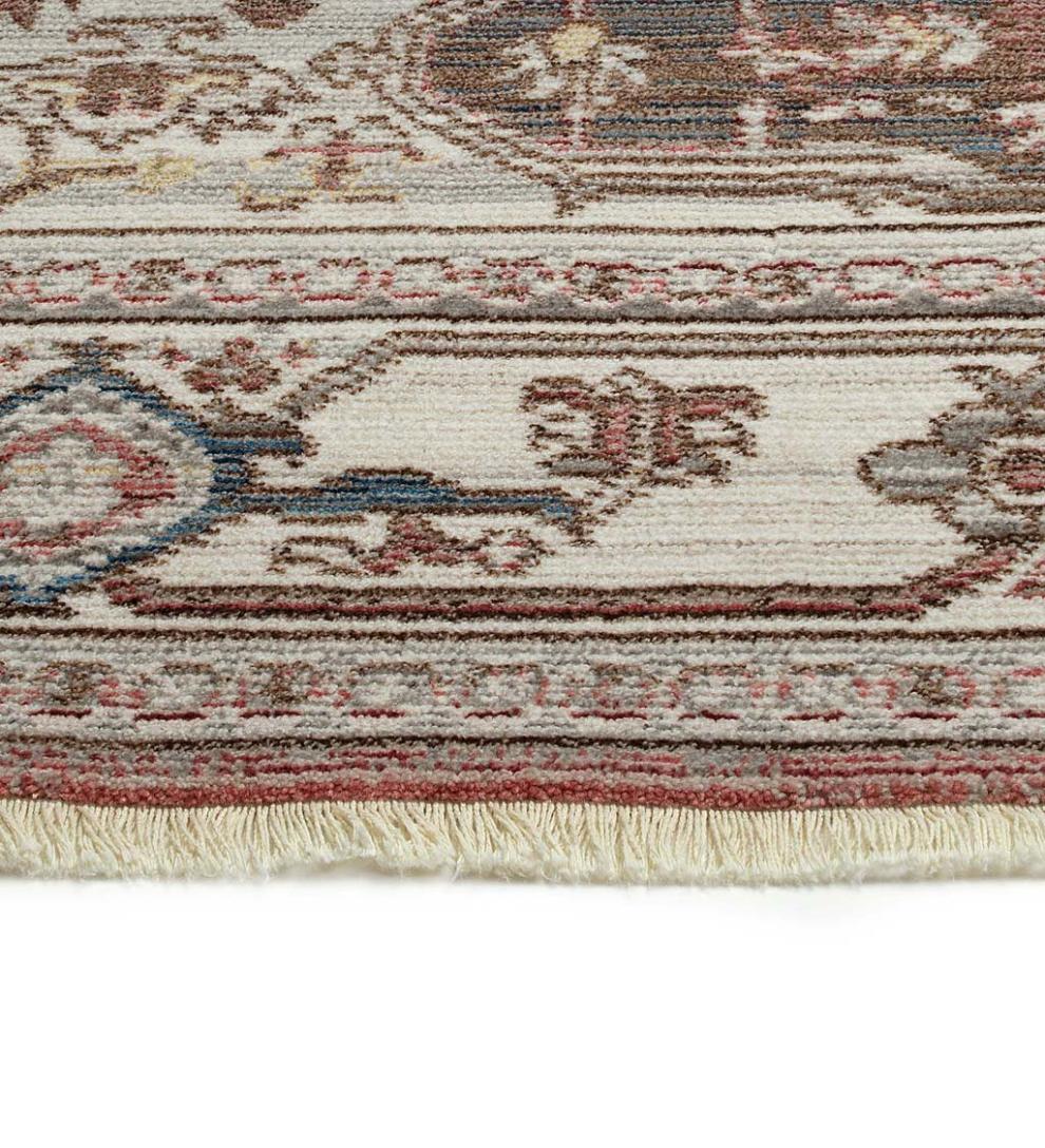 Plow &amp; Hearth Home Office | Indoor Living Strassburg Harlequin Easy Care Polyester Rug