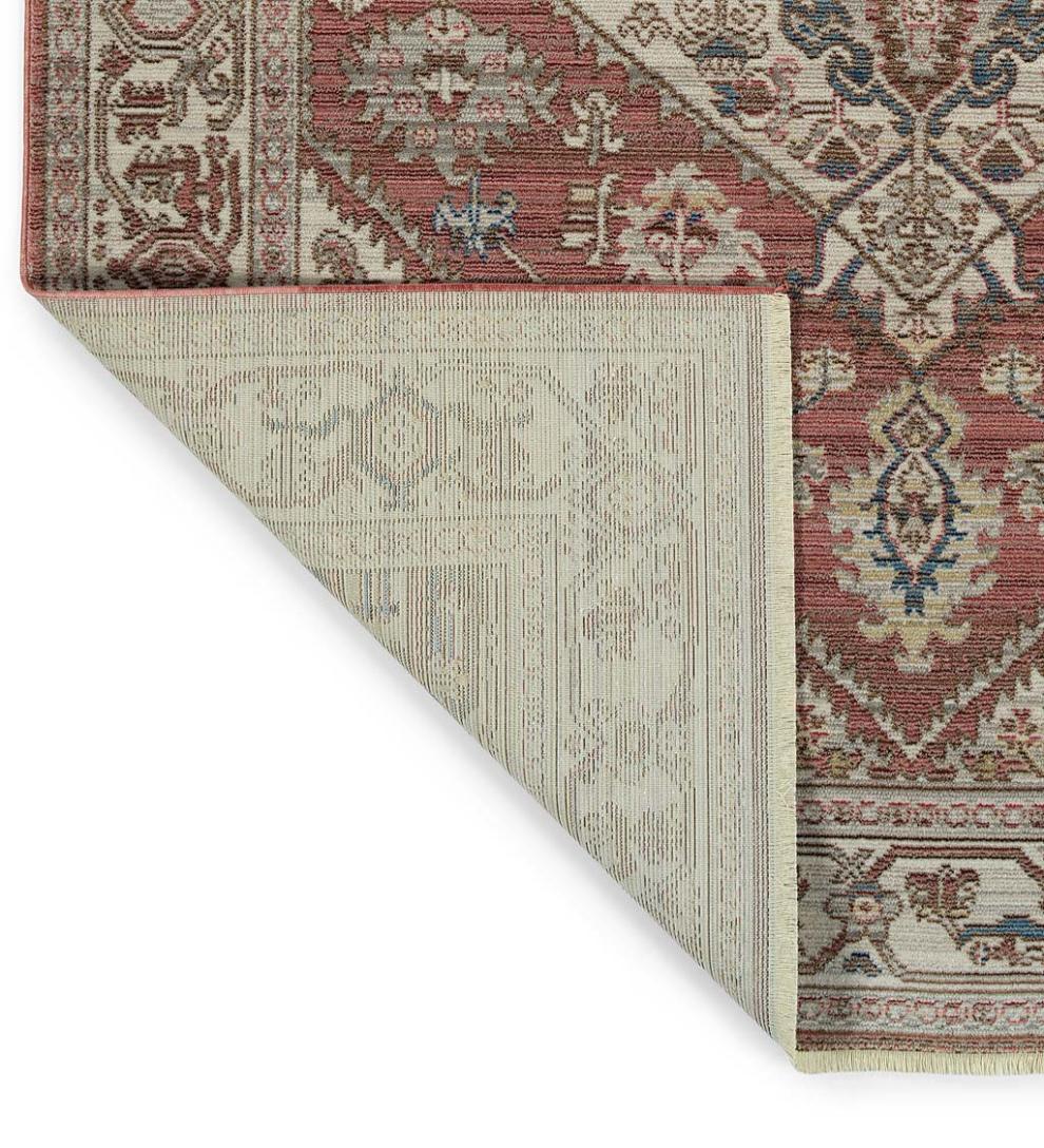 Plow &amp; Hearth Home Office | Indoor Living Strassburg Harlequin Easy Care Polyester Rug