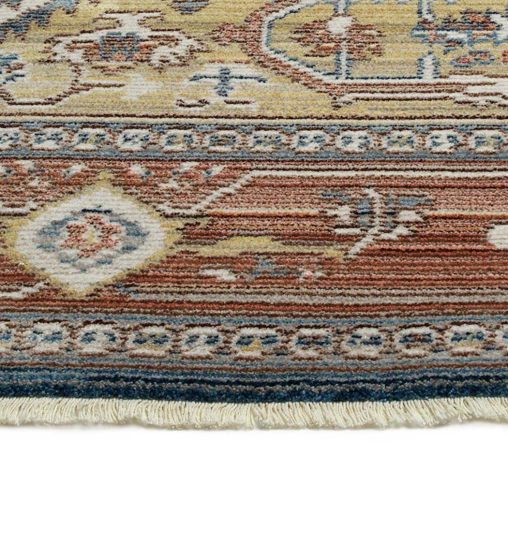 Plow &amp; Hearth Home Office | Indoor Living Strassburg Harlequin Easy Care Polyester Rug