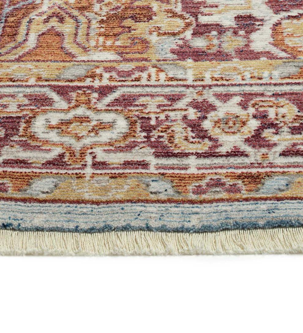 Plow &amp; Hearth Home Office | Indoor Living Strassburg Star Easy Care Polyester Rug