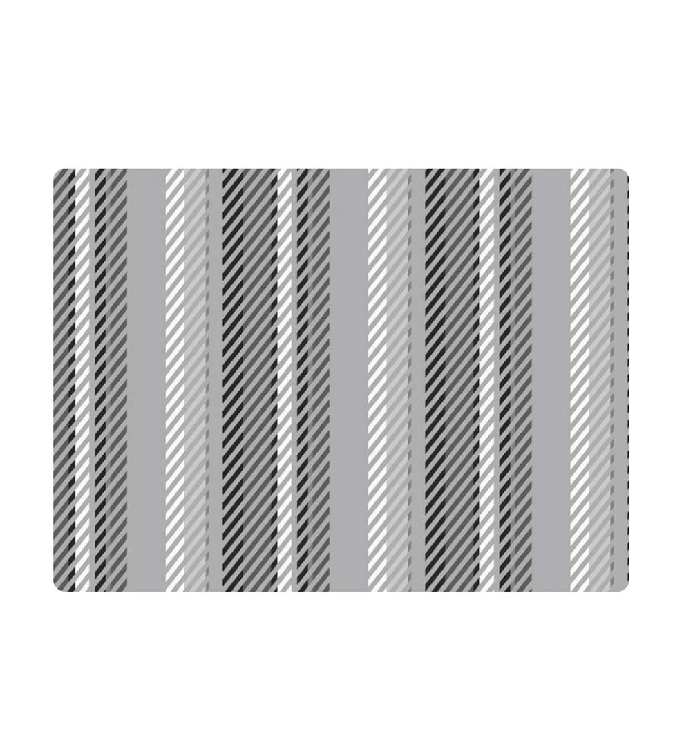 Plow &amp; Hearth Home Office | Indoor Living Striped Chair Mat - Blue