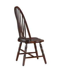 Plow &amp; Hearth Home Office | Indoor Living Traditional Hardwood Windsor Back Chair - Antique Black