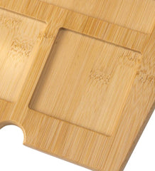 Plow &amp; Hearth Home Office | Indoor Living Wood Accessory Desk Organizer For Electronics