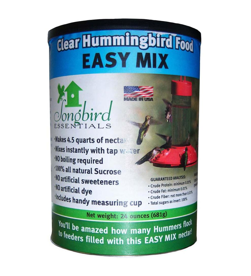 Plow &amp; Hearth Hummingbird Feeders | Yard &amp; Garden 24-Ounce Hummingbird Nectar Mix