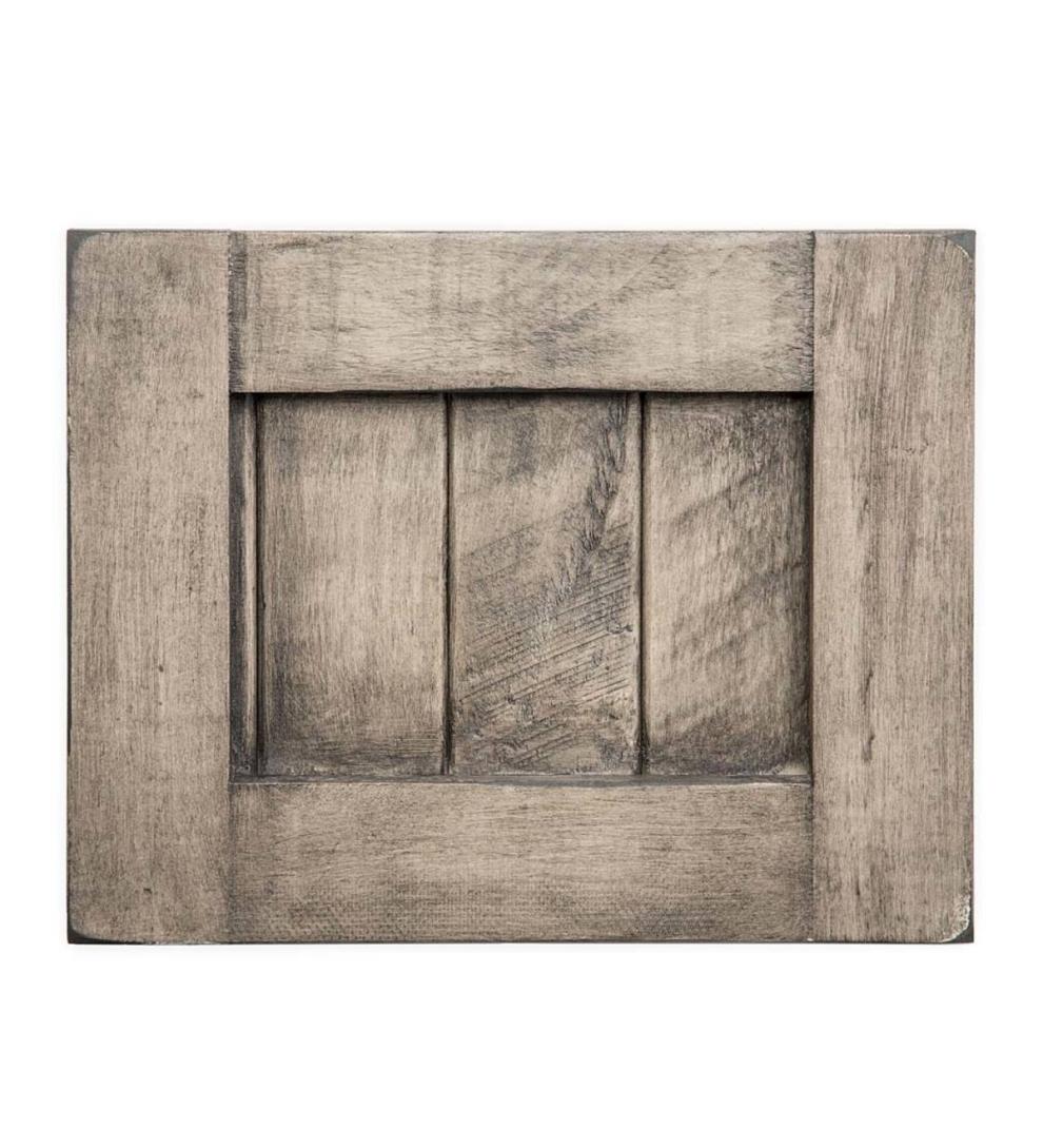 Plow &amp; Hearth Hutches &amp; Cupboards | Indoor Living Bowling Green Hall Tree With Storage Bench - Rustic Black