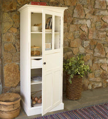 Plow &amp; Hearth Hutches &amp; Cupboards | Indoor Living Chicken Wire Pantry - Avocado Green