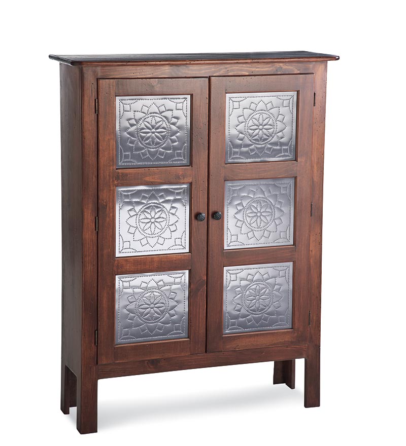 Plow &amp; Hearth Hutches &amp; Cupboards | Indoor Living Country Pie Safe - Avocado Green