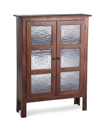 Plow &amp; Hearth Hutches &amp; Cupboards | Indoor Living Country Pie Safe - Avocado Green