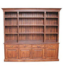 Plow &amp; Hearth Hutches &amp; Cupboards | Indoor Living English Hutch - Avocado Green