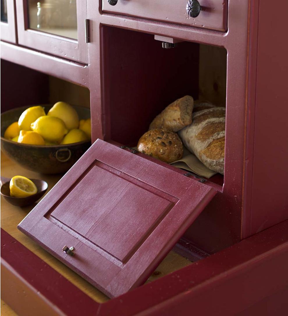 Plow &amp; Hearth Hutches &amp; Cupboards | Indoor Living Large Conestoga Cupboard