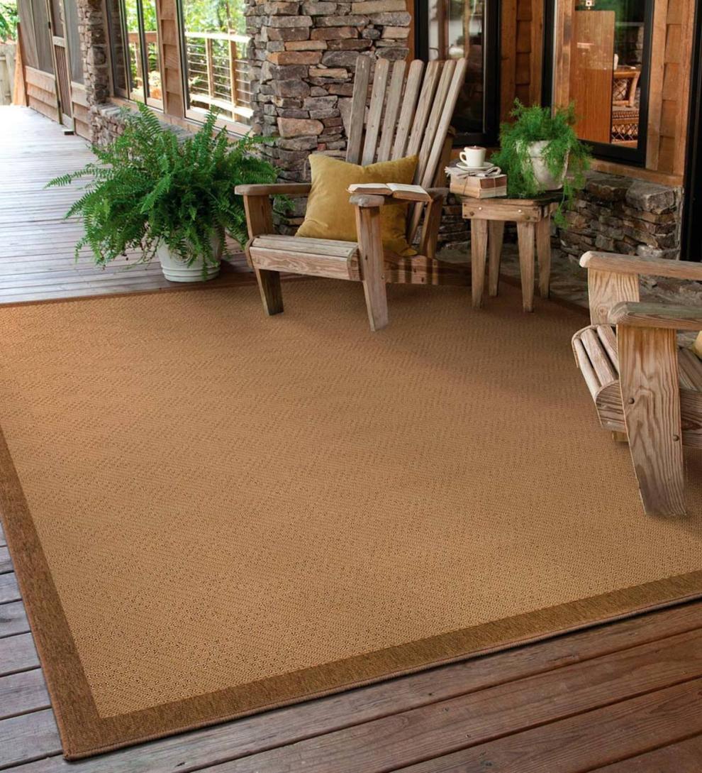 Plow &amp; Hearth Indoor/Outdoor Rugs | Indoor Living Indoor/Outdoor Lanai Rug