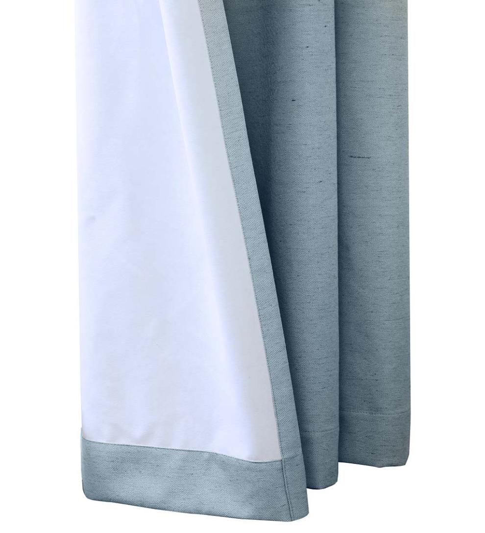 Plow &amp; Hearth Insulated Curtains | Indoor Living Thermaplus Slubbed Blackout Curtain Pairs With Grommets