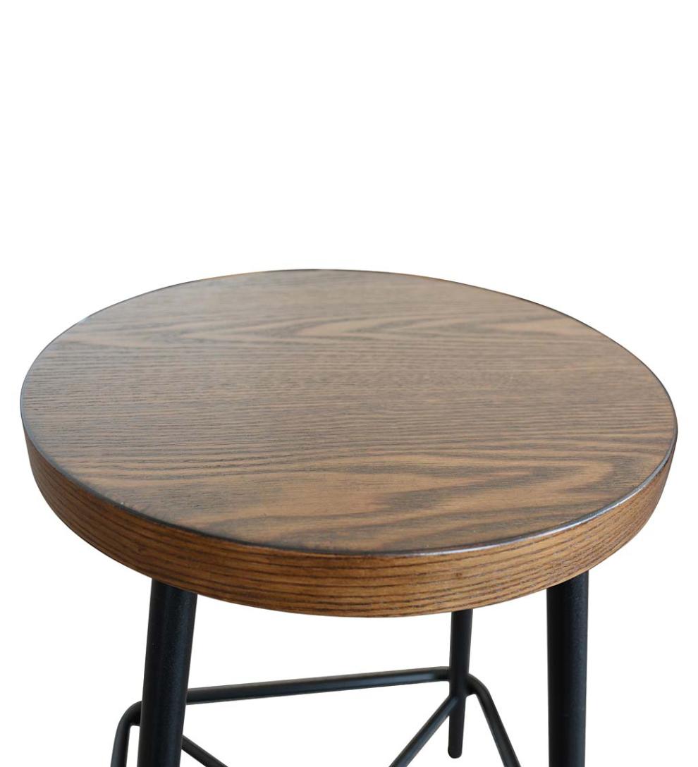 Plow &amp; Hearth Kitchen &amp; Bar Stools | Indoor Living Farmhouse Counter Stools, Set Of 2