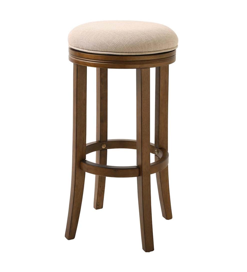 Plow &amp; Hearth Kitchen &amp; Bar Stools | Indoor Living Victoria Swivel Seat Bar And Counter Stools