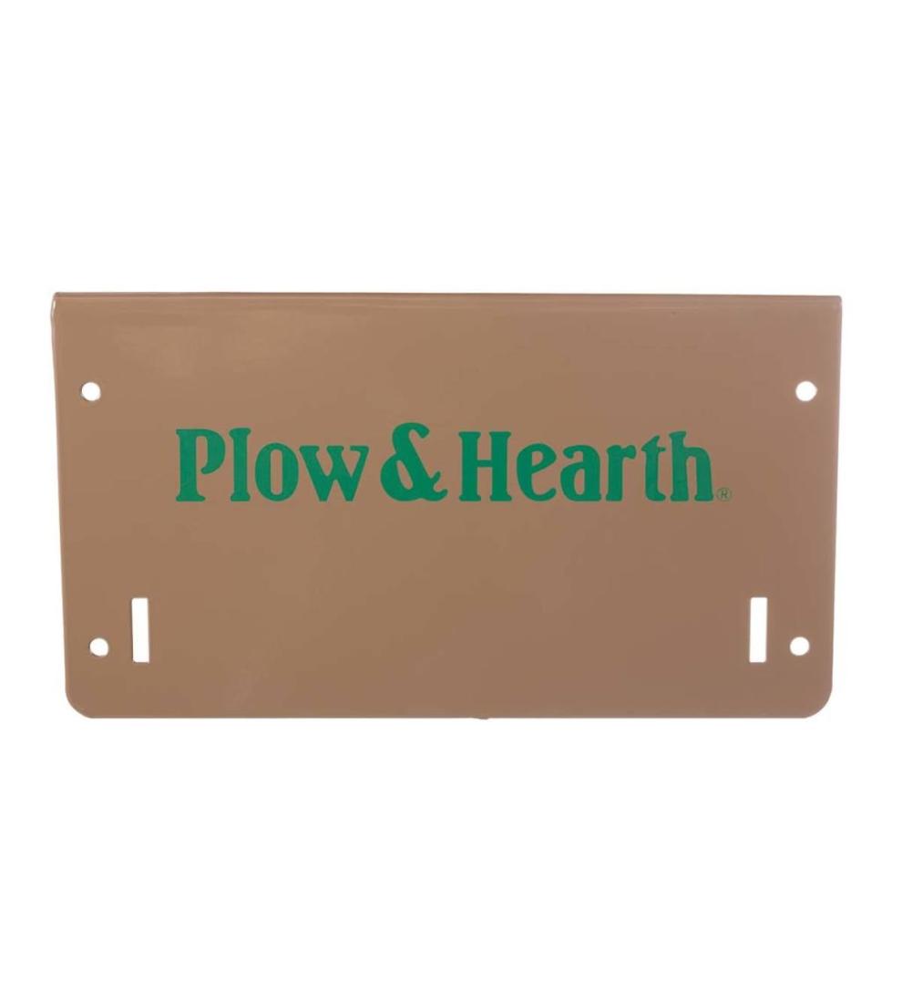 Plow &amp; Hearth Log Carriers &amp; Log Carts | Fireplace &amp; Hearth Rolling Wood Caddy, Heavy-Duty Steel With Large Wheels