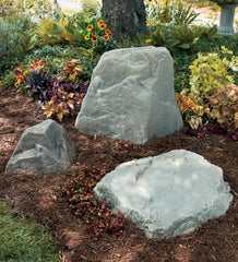 Plow &amp; Hearth Mockrocks® | Yard &amp; Garden Usa-Made Flat Mock Rock® - Brown