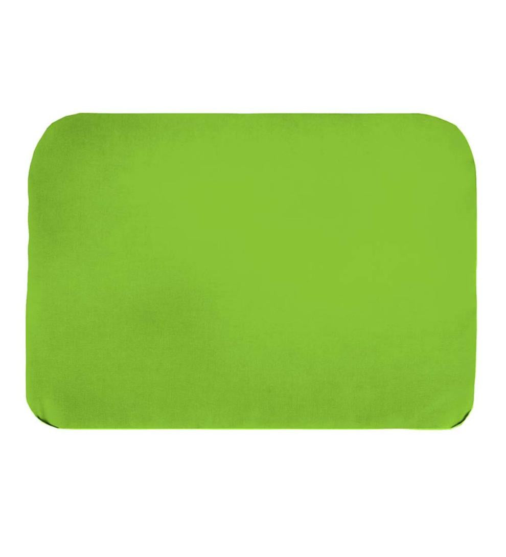 Plow &amp; Hearth Outdoor Furniture Cushions | Outdoor Living Ottoman Replacement Cushion For Claremont And Prospect Hill Furniture - Greenery